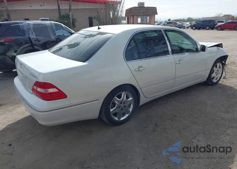 2004 Lexus Ls 430 from USA, damaged, VIN JTHBN36F640151856